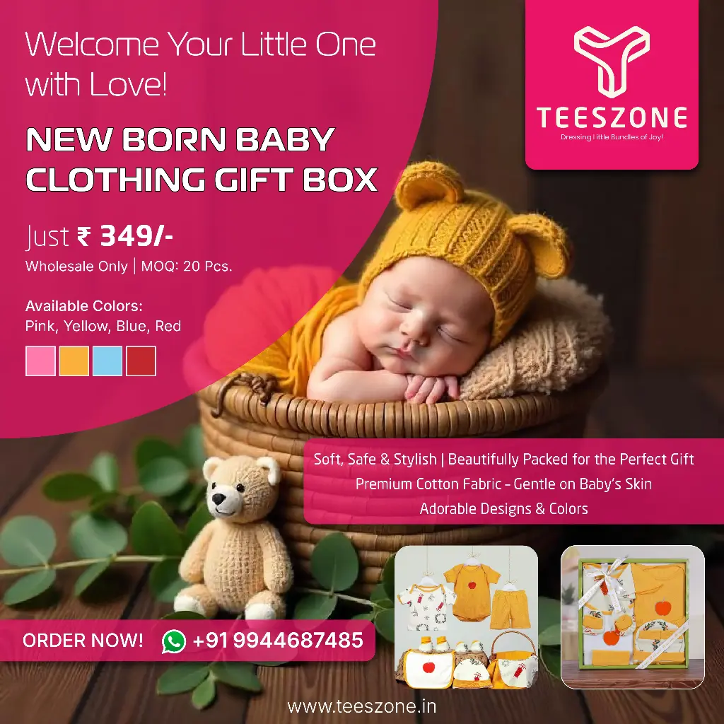 New Born Baby Clothing Gift Box